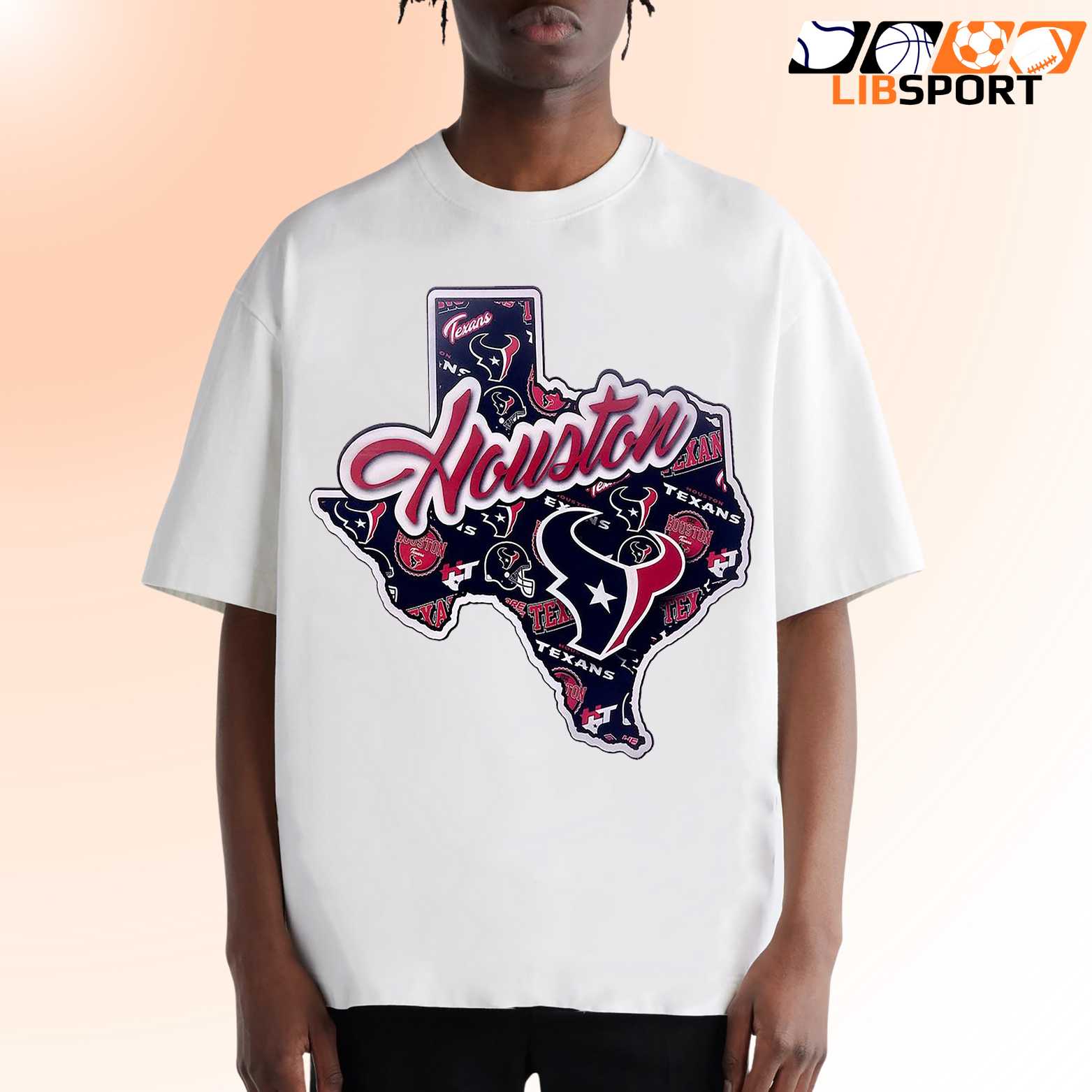 Houston Texans Football Tee, Sports Streetwear Shirt